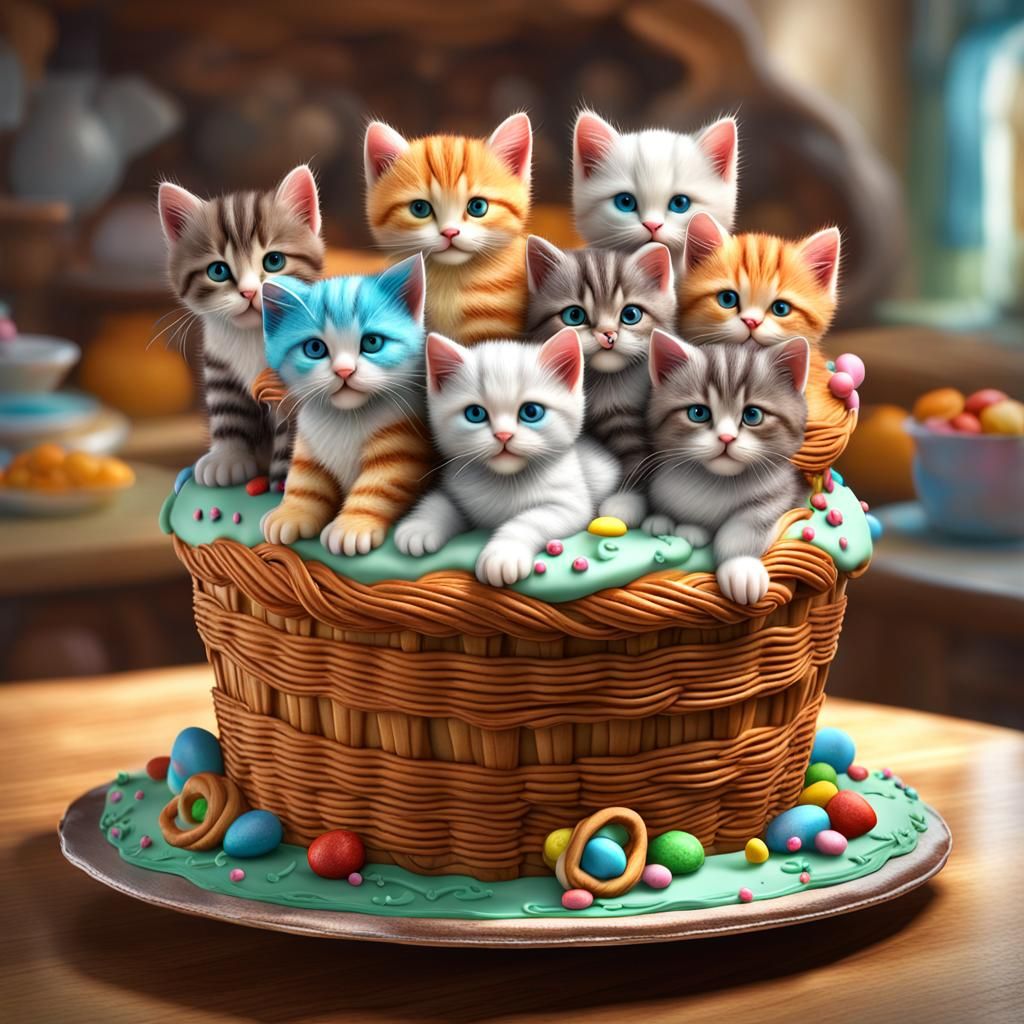 Kitty cake