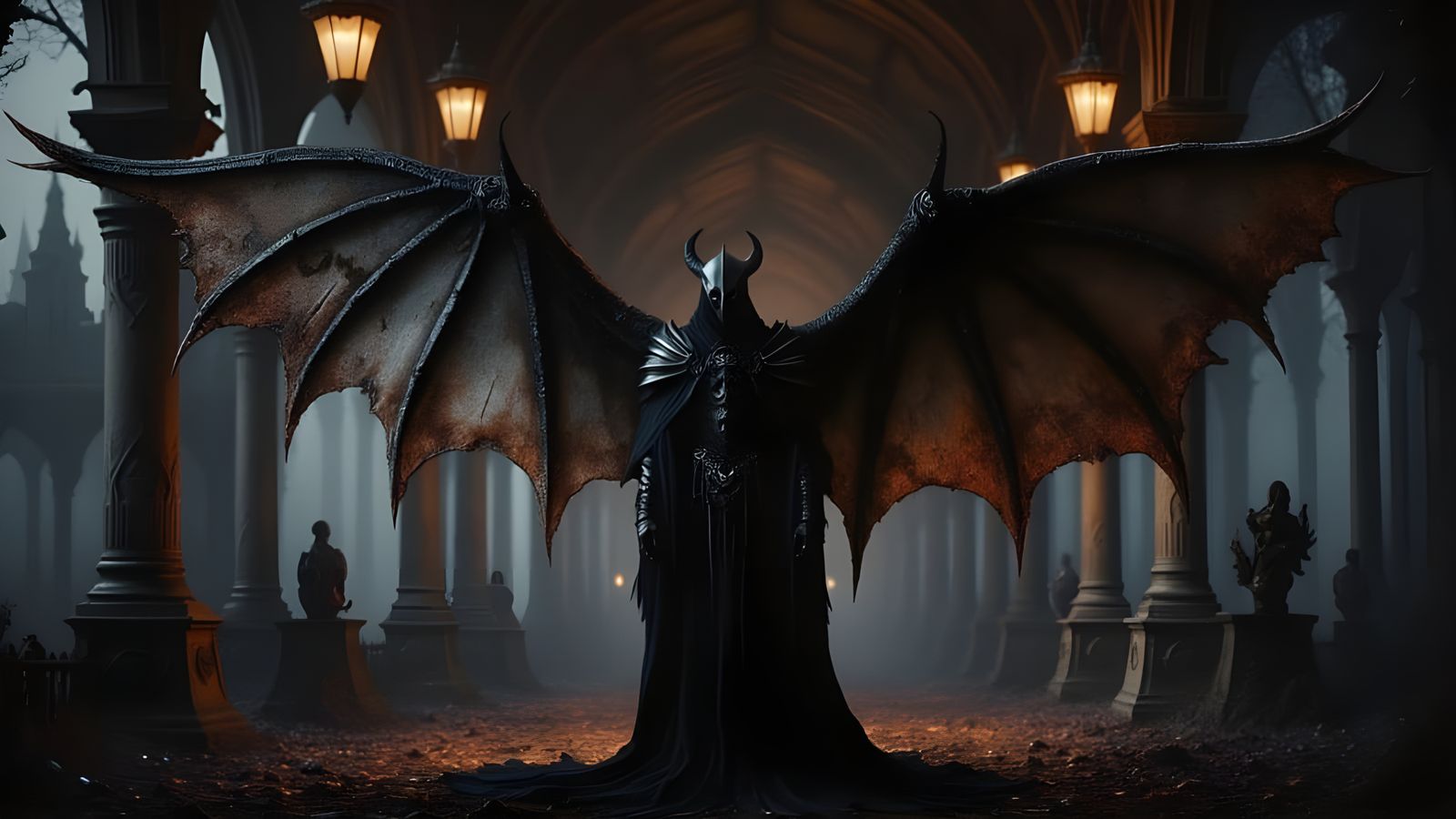 <lora:Evil Ways Flux:1.0> <lora:Sentinels:1.0> nazgul wearing a full helm with large rusty iron claws