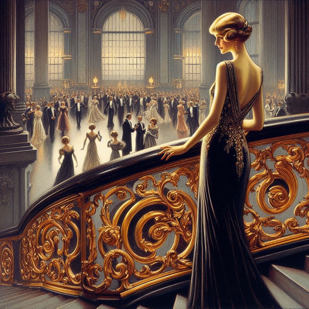 Timing Her Grand Entrance