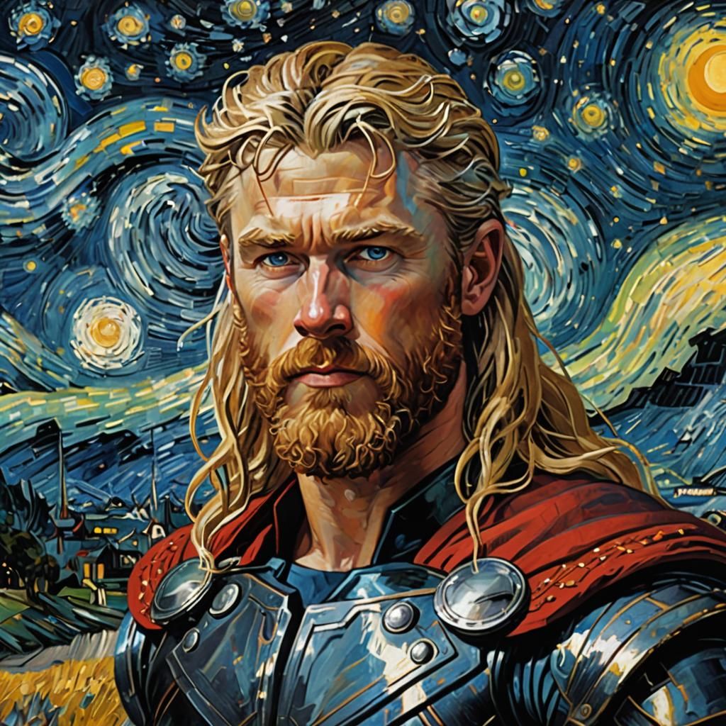 Thor - AI Generated Artwork - NightCafe Creator