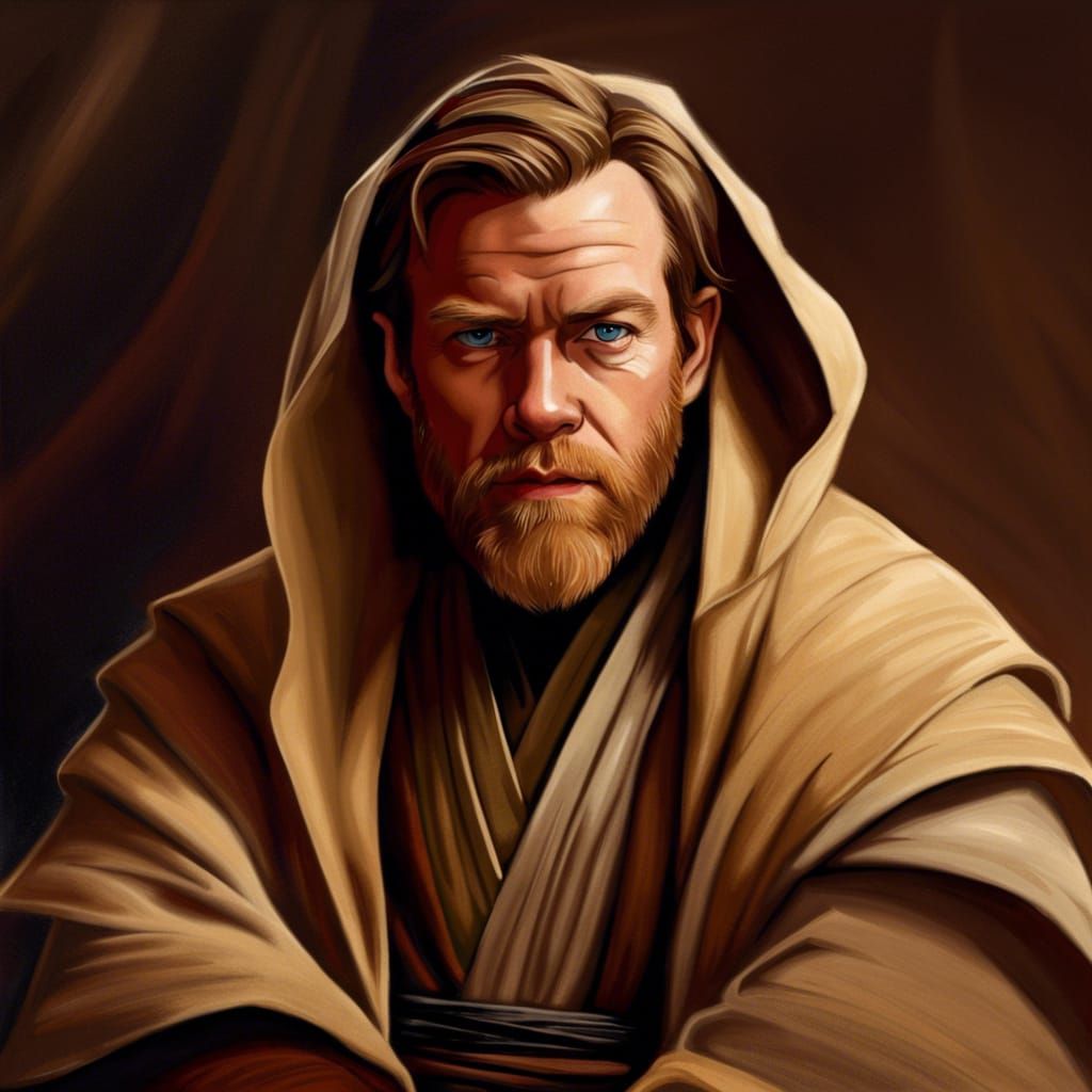 Obi-Wan Kenobi hidden on Tatooine. - AI Generated Artwork - NightCafe ...