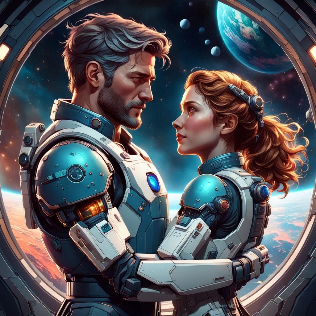 Scifi couple