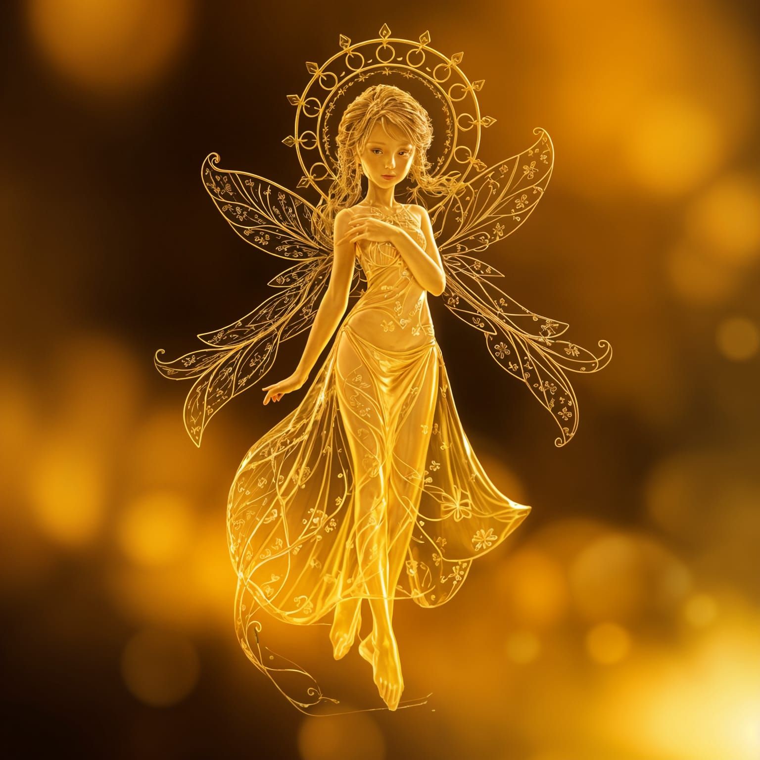 Mystical Glass Goddess