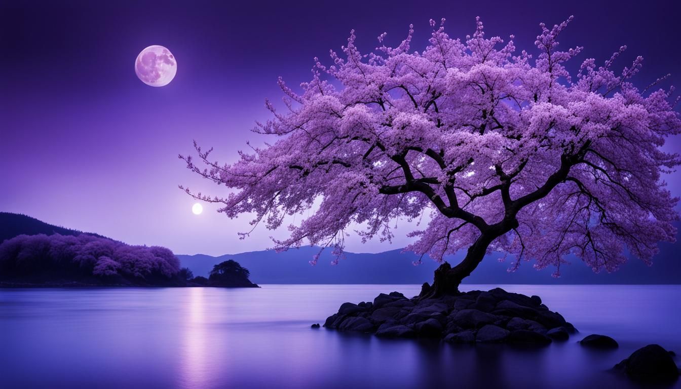 Serene in Shades of Purple