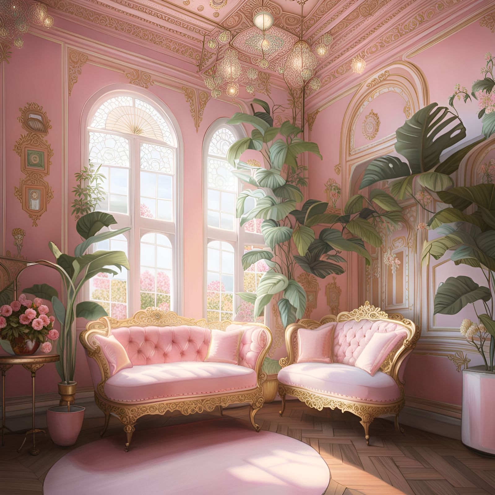 Victorian Cozy Room - AI Generated Artwork - NightCafe Creator