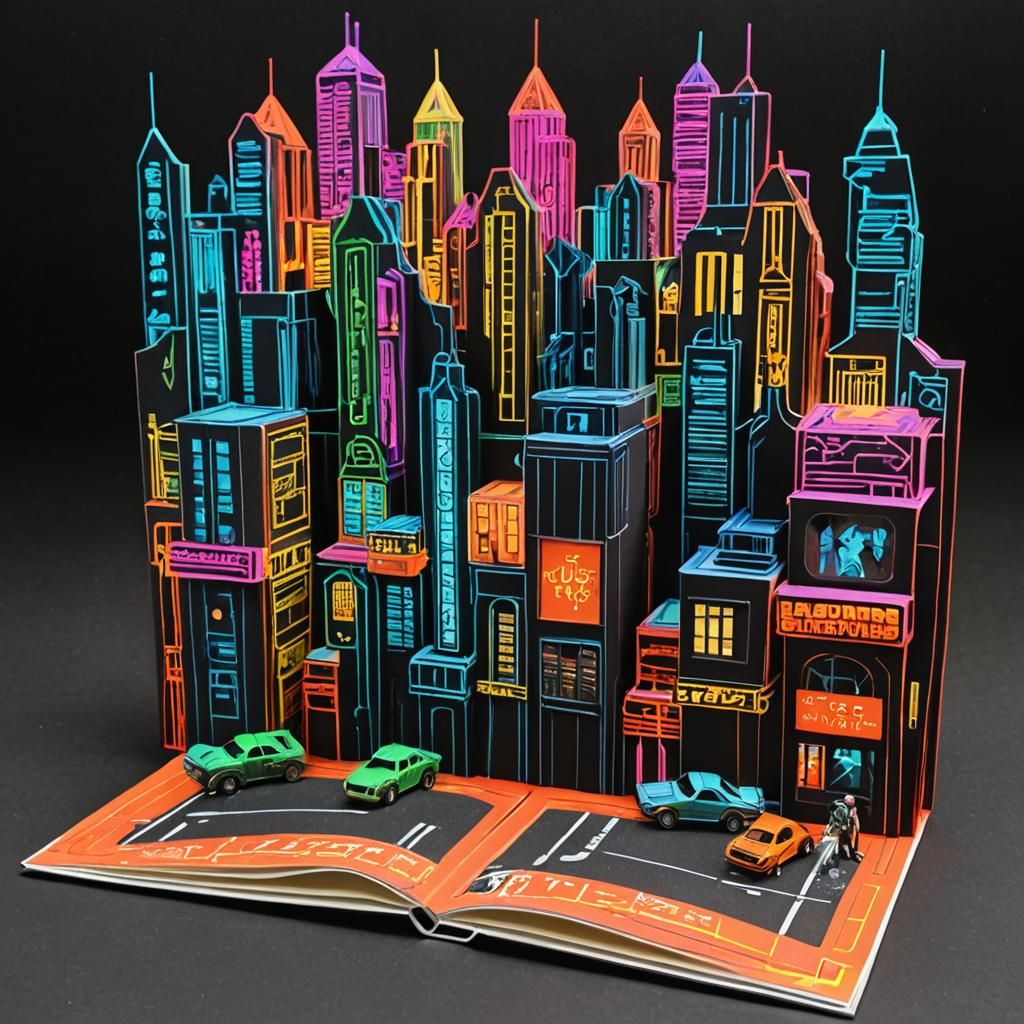 Popup Book of Bladerunner