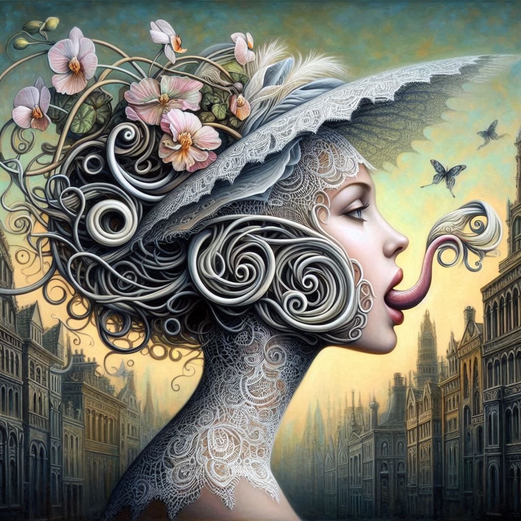 Tentacle Tongue Lady