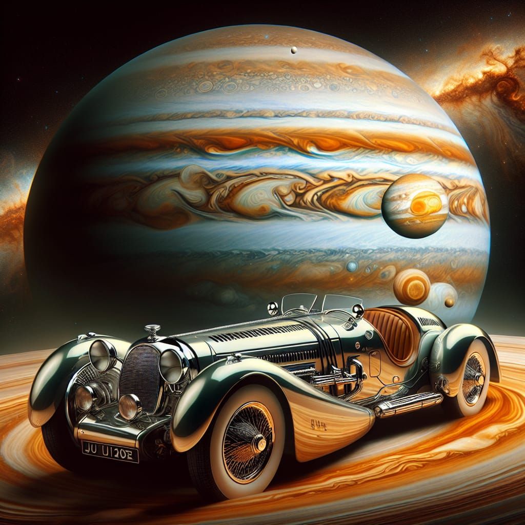 Car on Jupiter