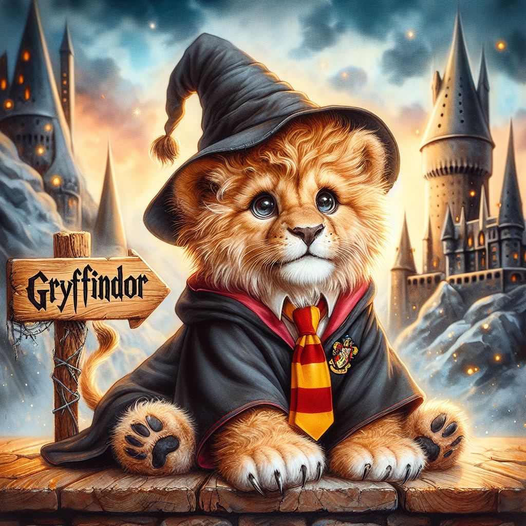Baby Mascots - Gryffindor