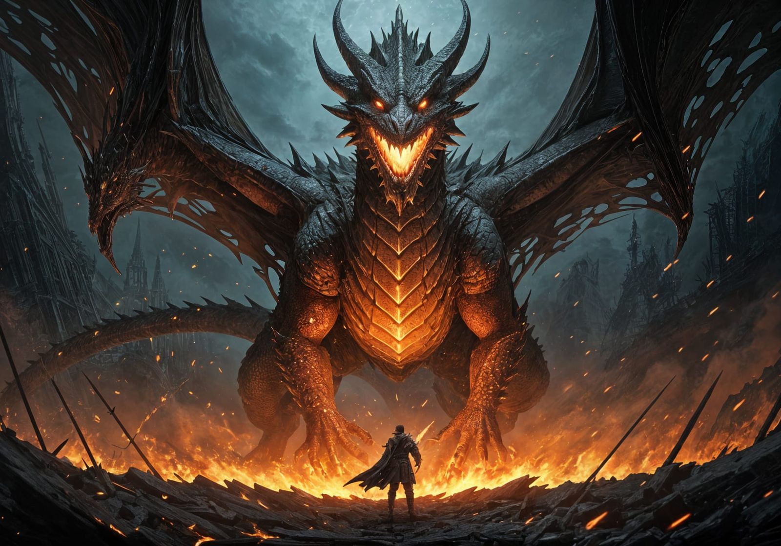 Knight’s Last Stand  by @Artless