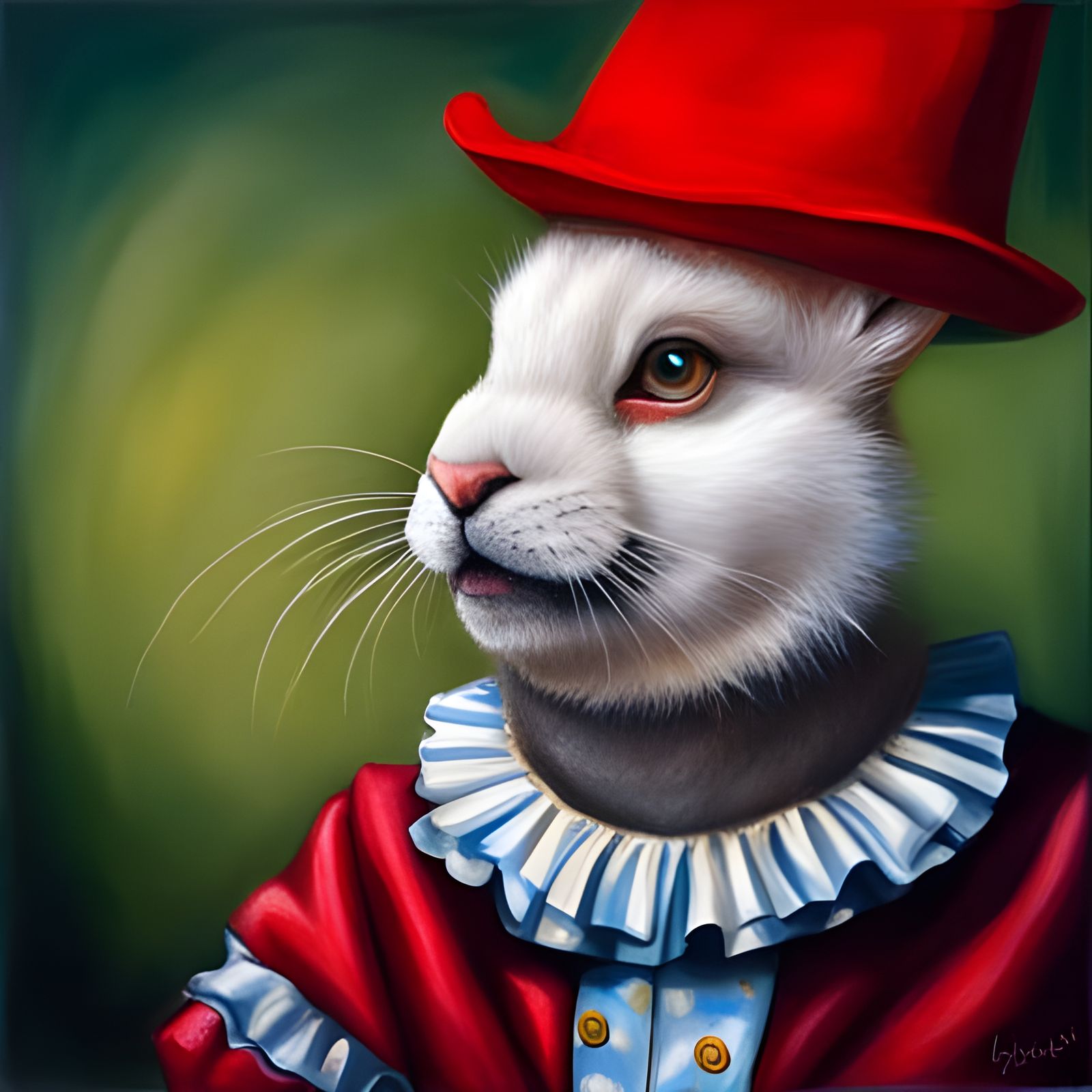 Circus rabbit - AI Generated Artwork - NightCafe Creator