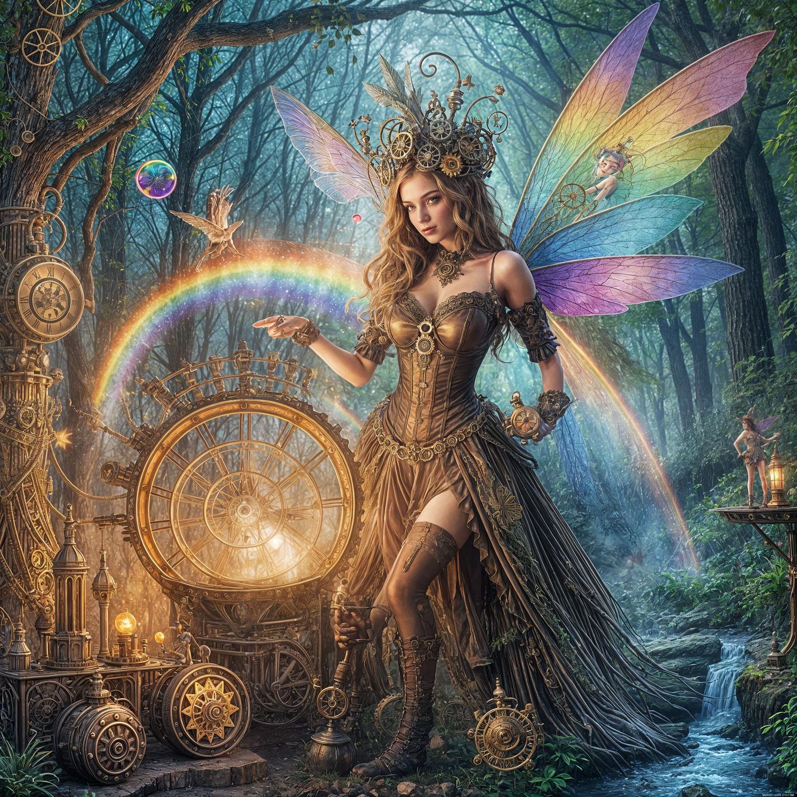 The Fae Who Create The Rainbows