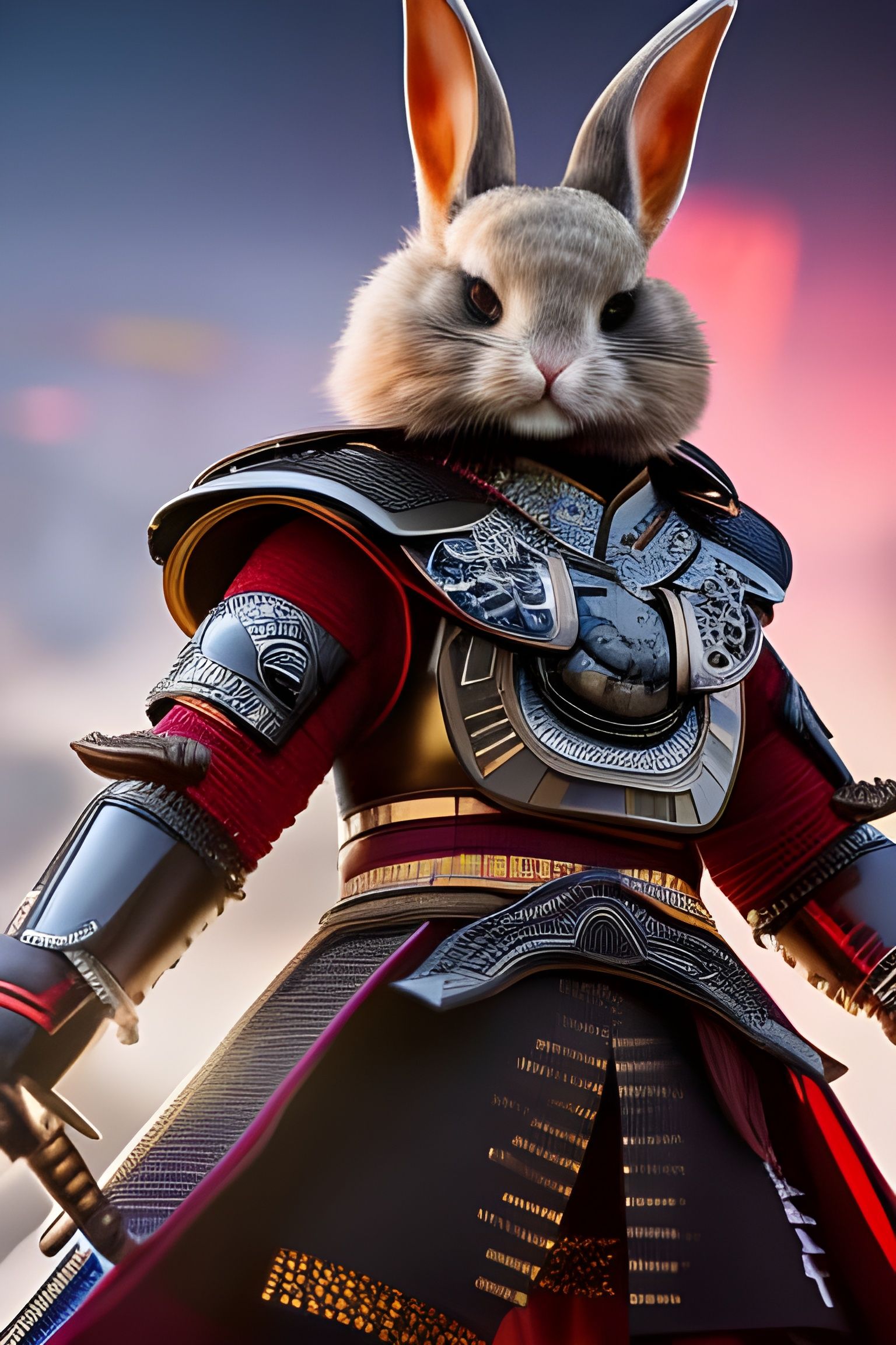 The determined warrior  by @Caisteal