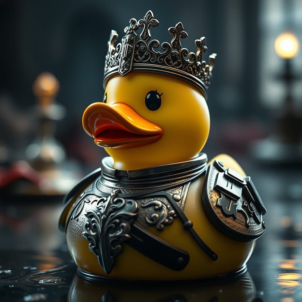 Rubber Duke  by @Miriam Wolfdaughter