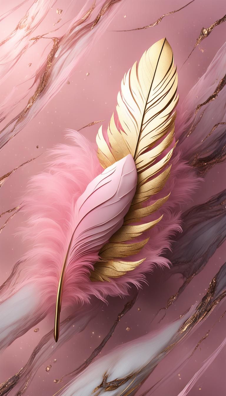 Light rose-might pink-golden