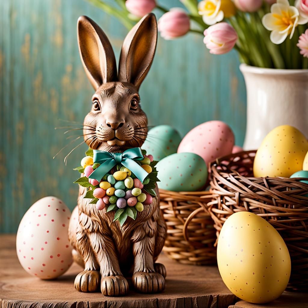 vintage Easter Bunny