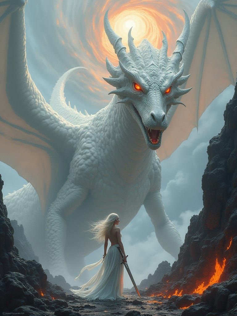 White beast  by @AmaRay