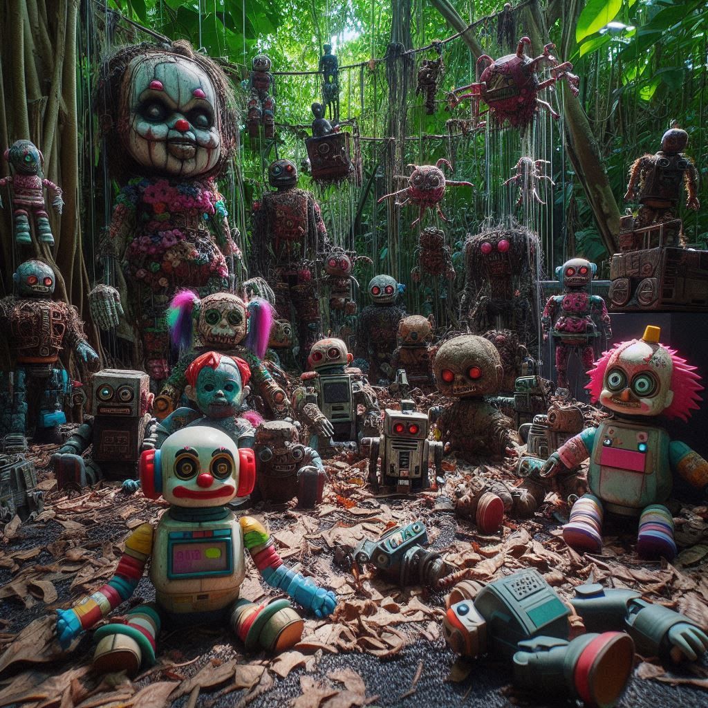Toys in the Woods