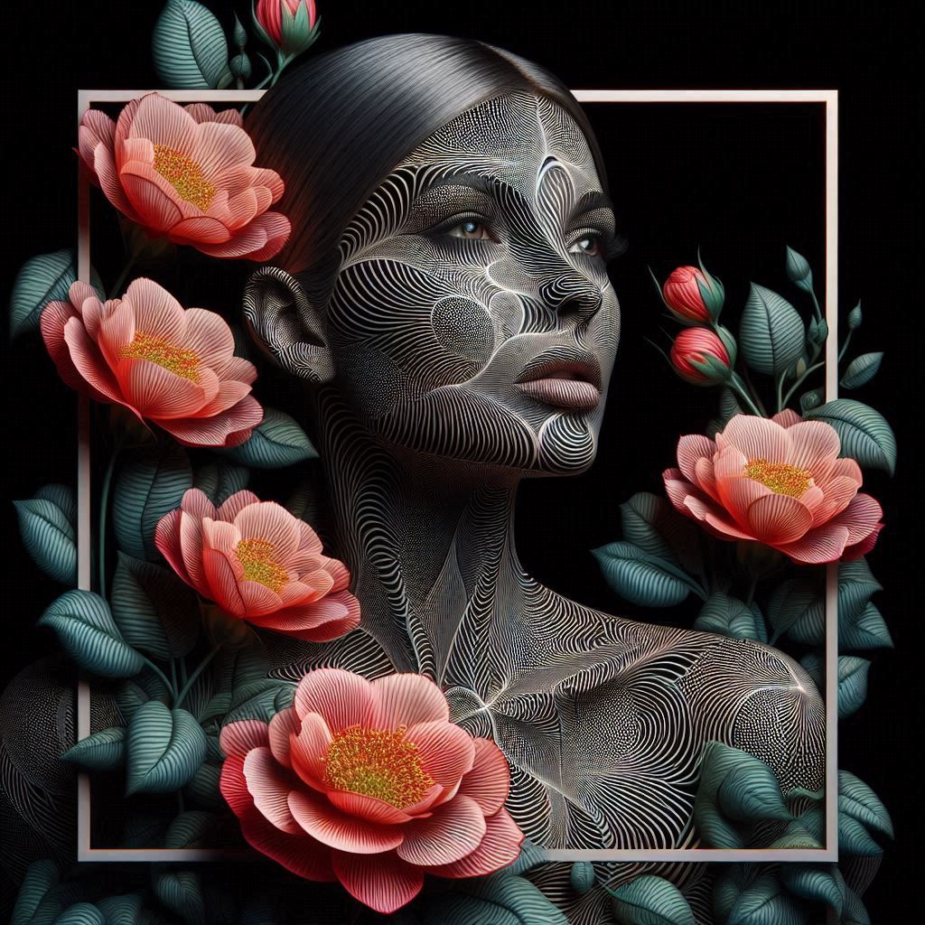 Flower Magic Portrait