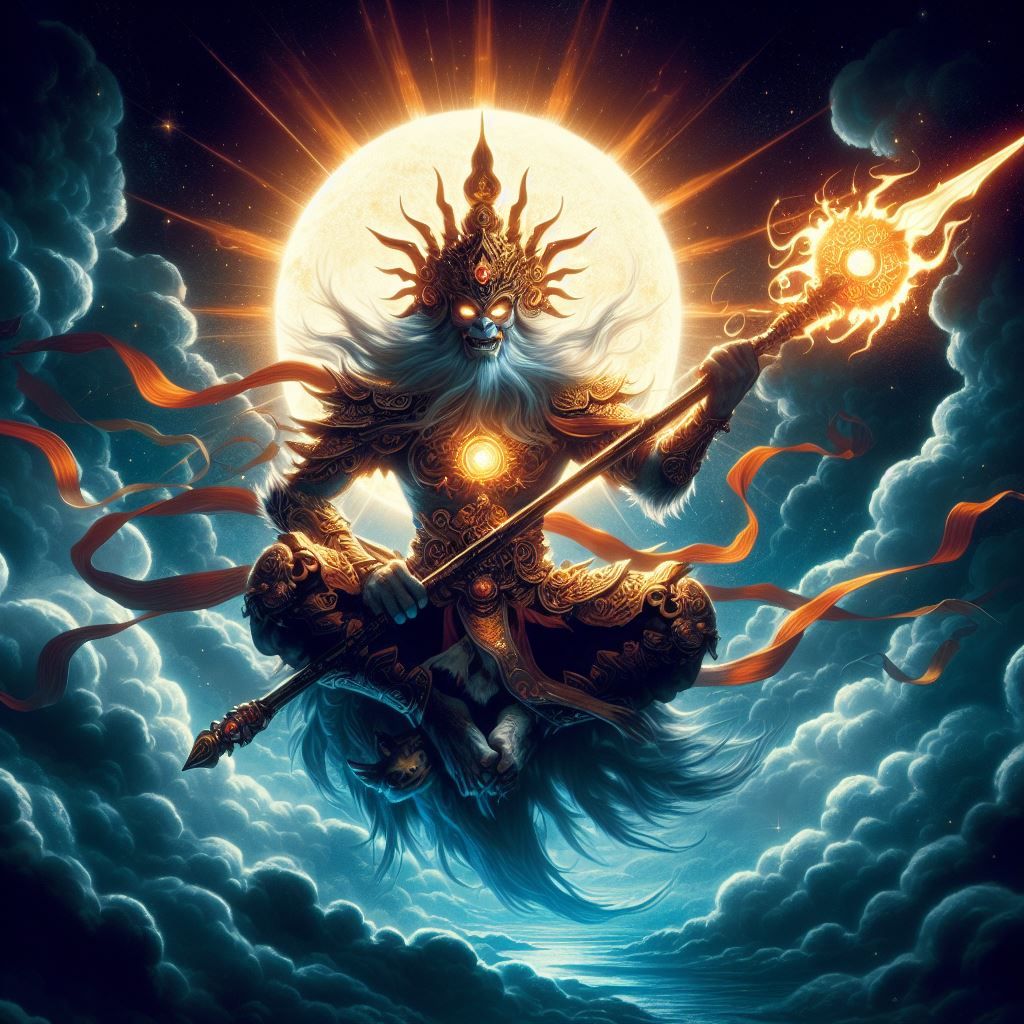 Sun Wukong the monkey king