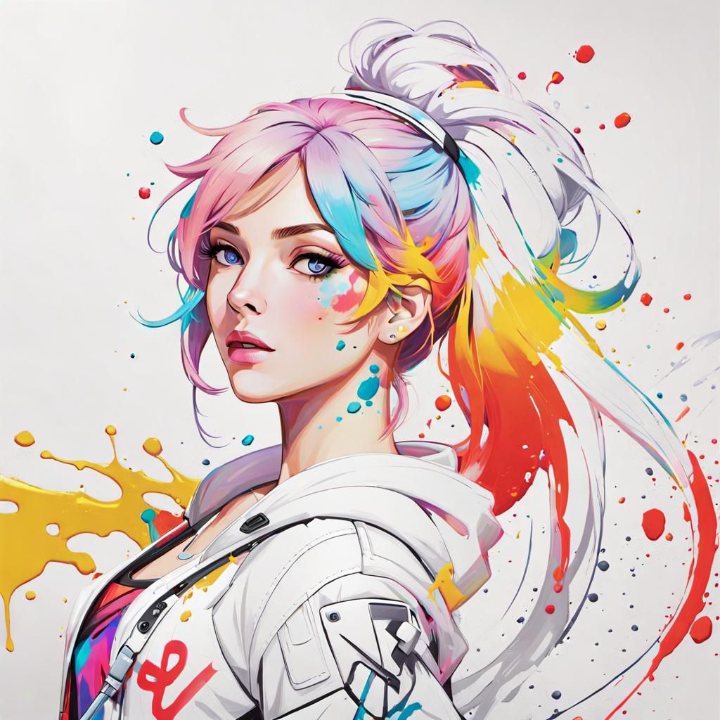 Nintendo Switch as a girl