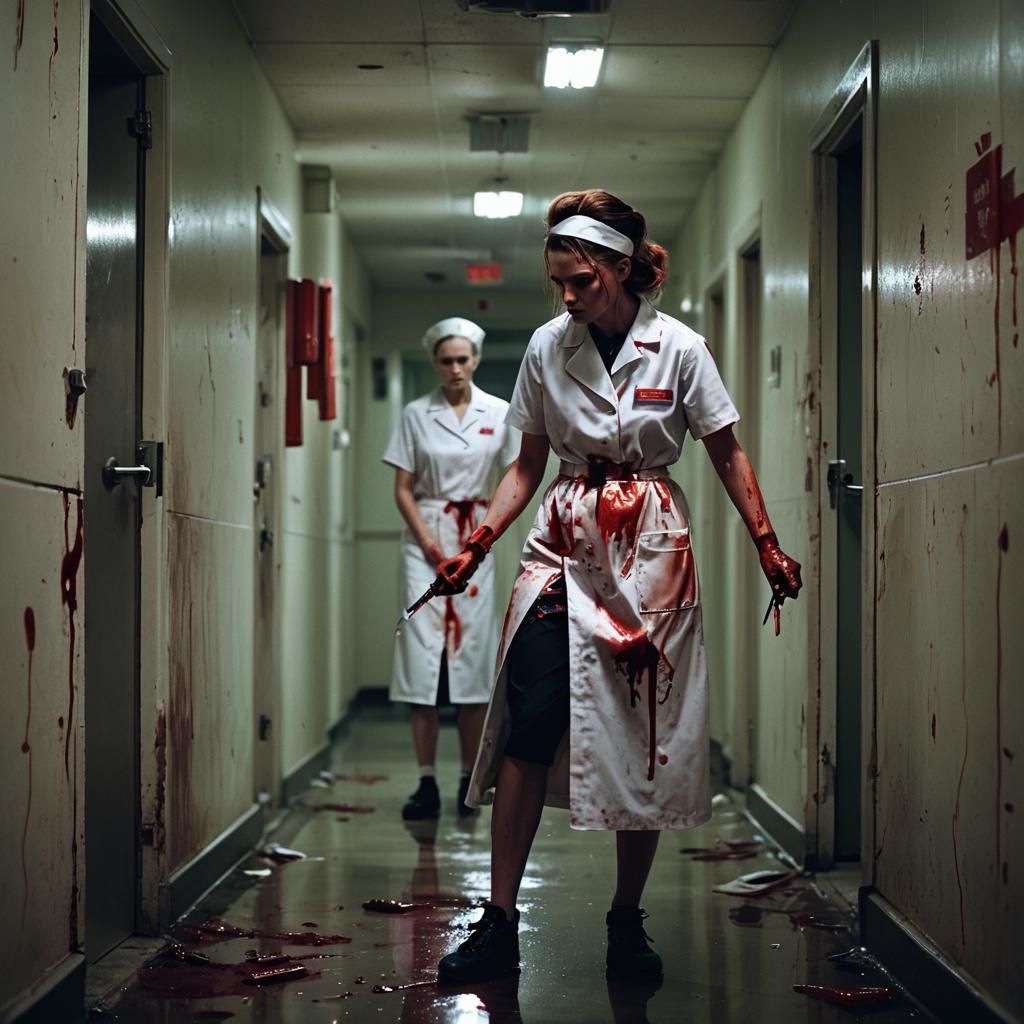 Evil nurse on a killing spree