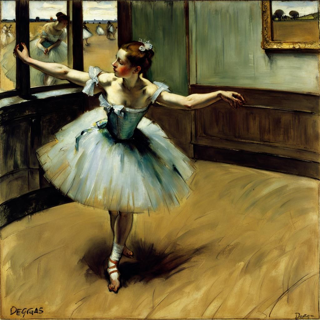 The Ballerina - AI Generated Artwork - NightCafe Creator