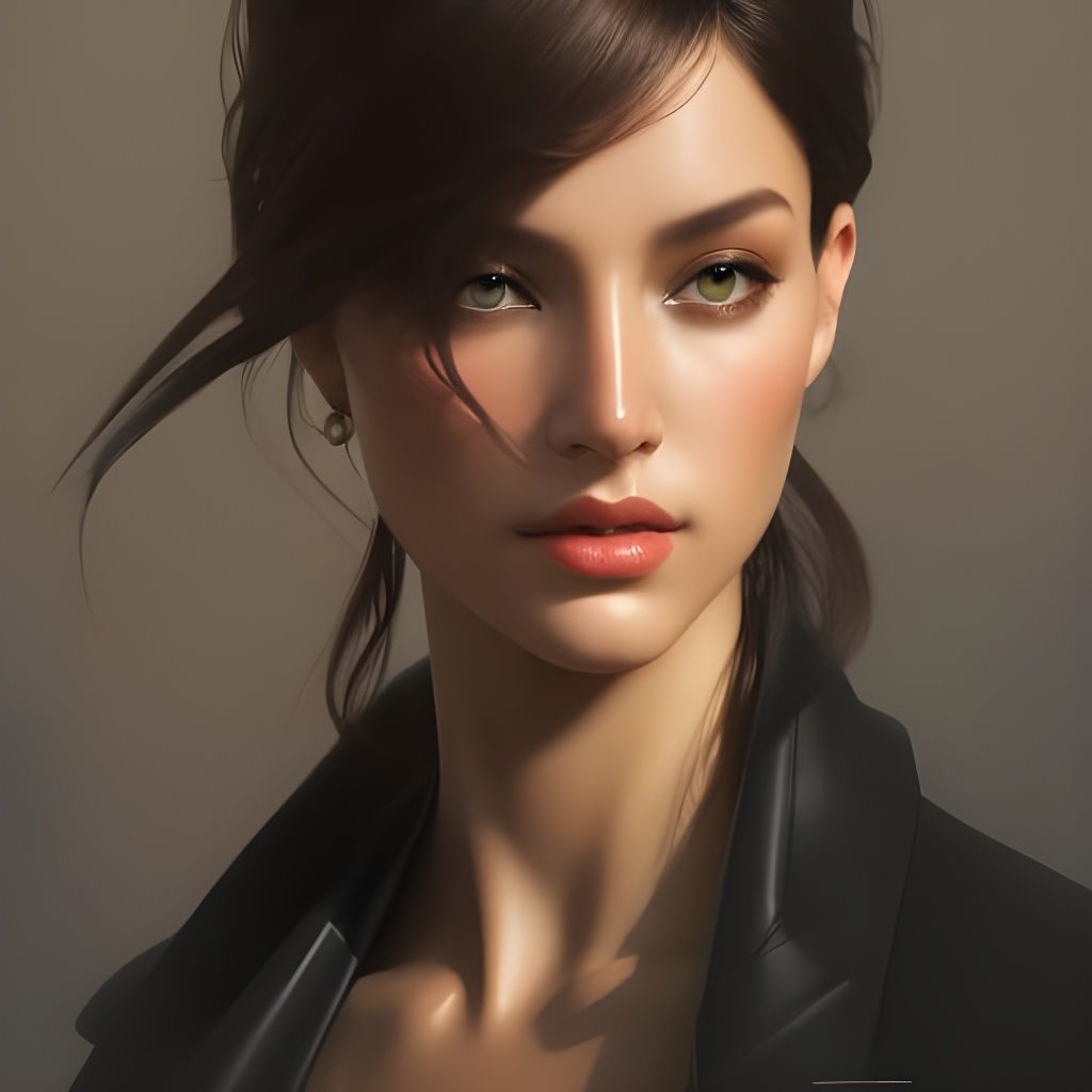 PORTRAIT - First Love - AI Generated Artwork - NightCafe Creator