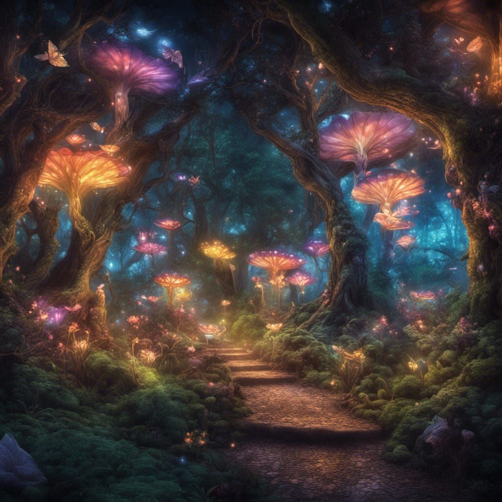 Enchanted - Ai Generated Artwork - Nightcafe Creator