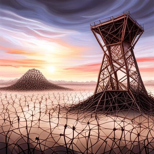 The tower of nothing ai generated artwork nightcafe creator