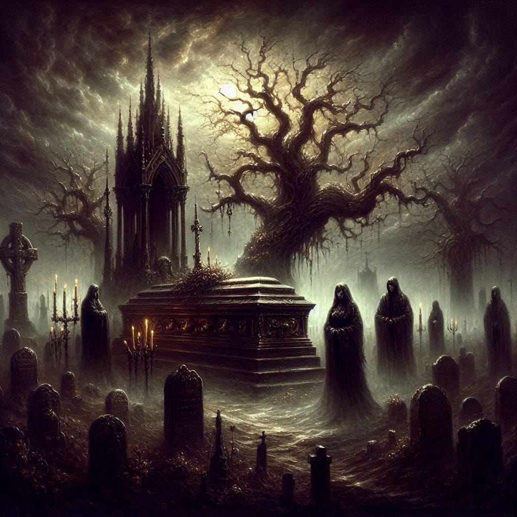 All that was left , was the silence of the wind blowing thro...