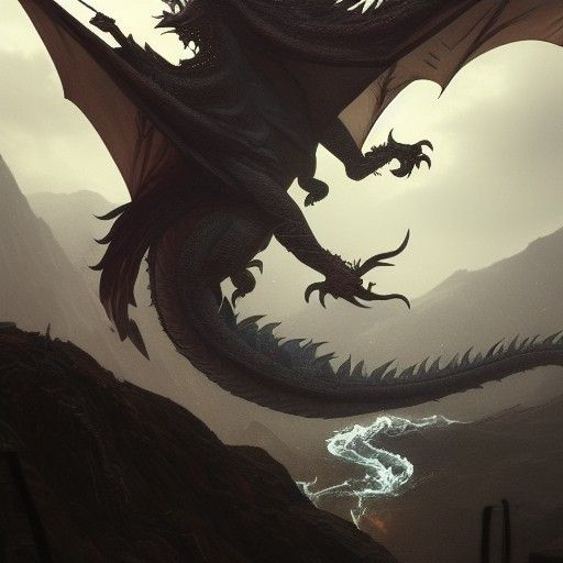 A very big dragon