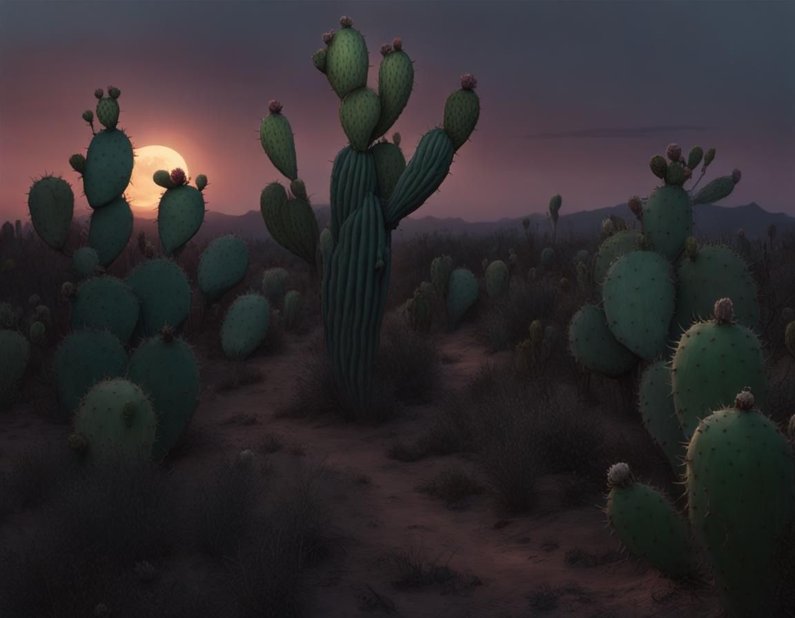 Ominous Twilight Cornfield: A Dark Cottagecore Vision