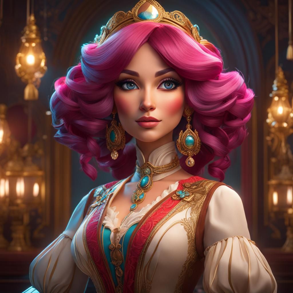 Puppet like doll AI Generated Artwork NightCafe Creator