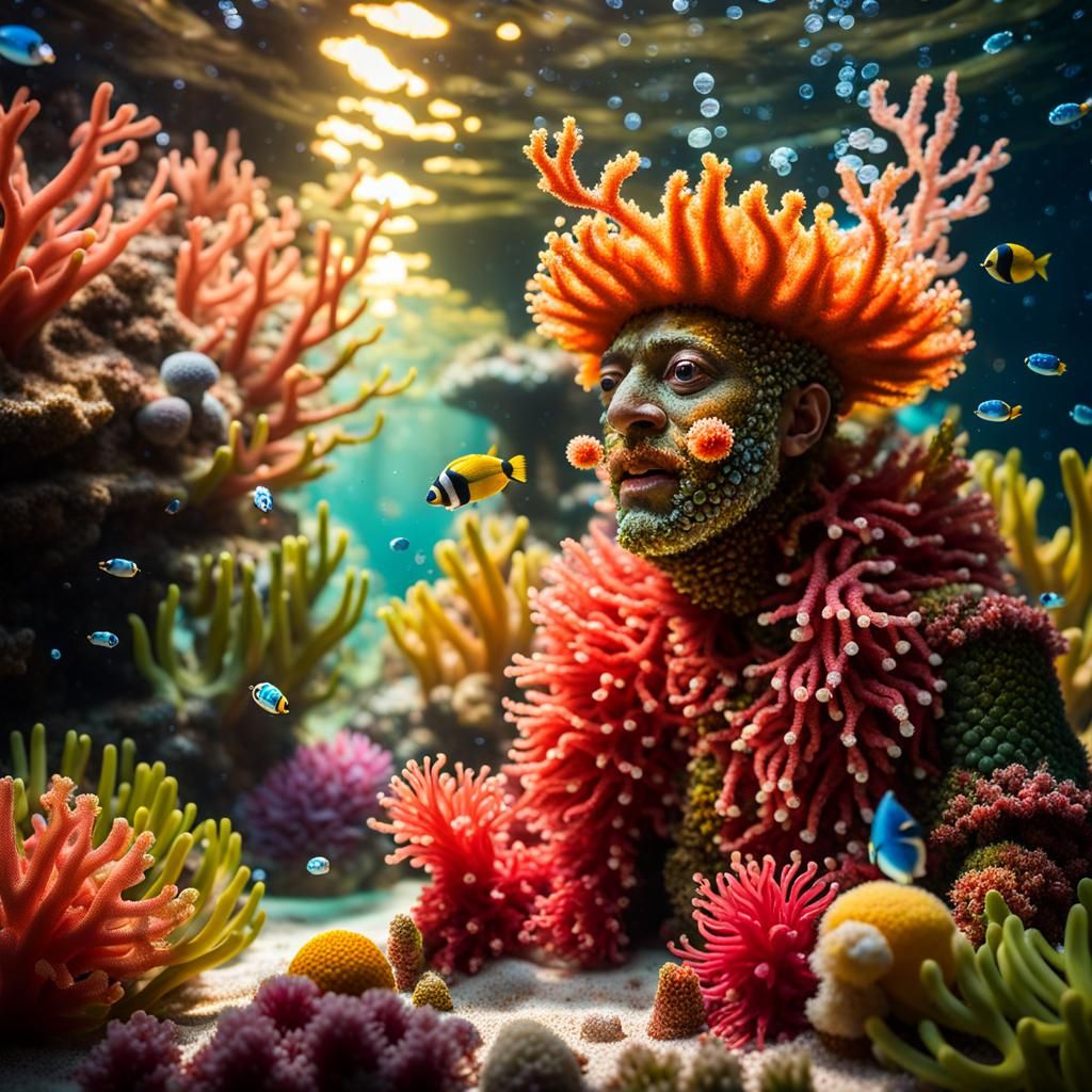 The coral abundance