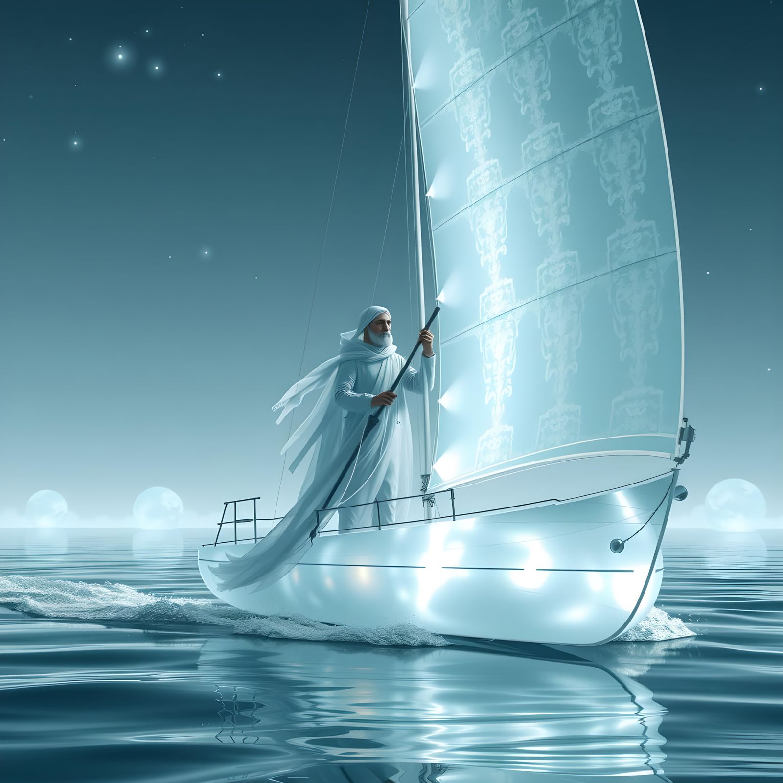 Phantom Sailor   by @GeoJewel