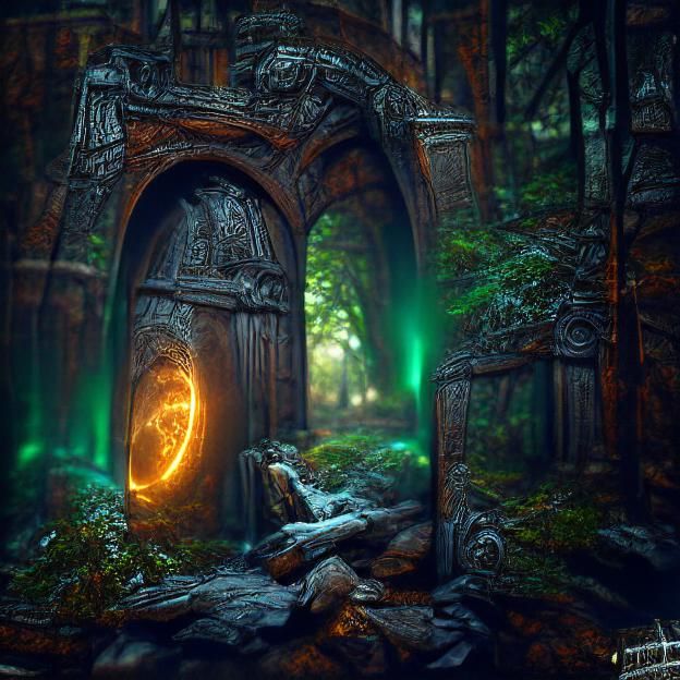 Mysterious beautiful fairy elven forest beautifully lit Ferdinand Knab (30)  [8K 3D 8k resolution deviantart DSLR Flickr matte painting trending on  Artstation Unreal Engine VRay] - AI Generated Artwork - NightCafe Creator