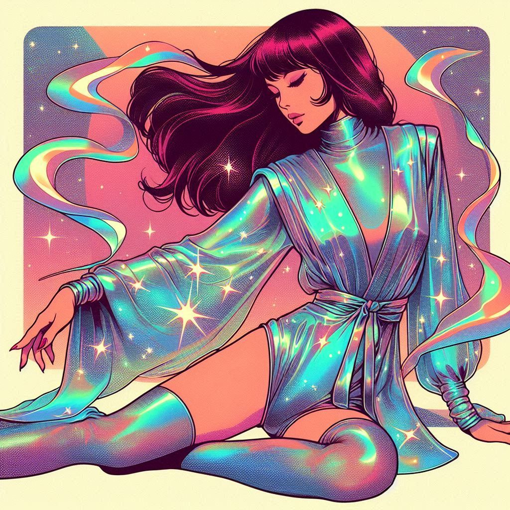 (((70s 80s))) (((sci-fi))) art (((hajime sorayama))) (((retr...