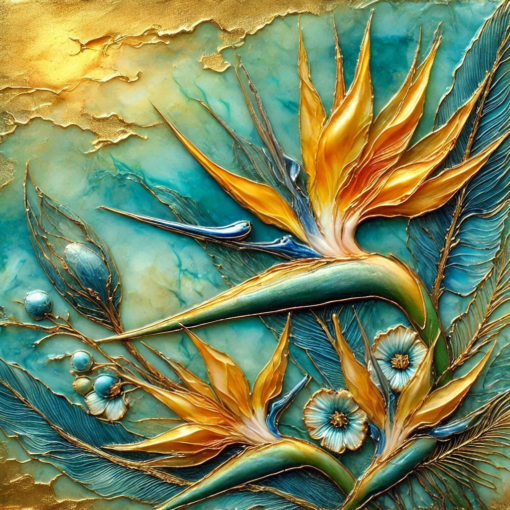 Bird of paradise flower