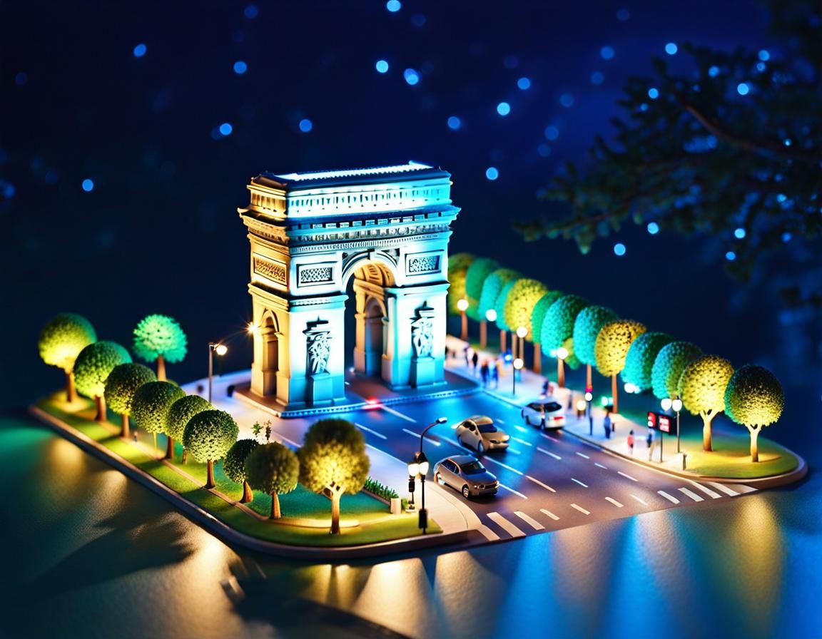 Miniature Arc de Triomphe