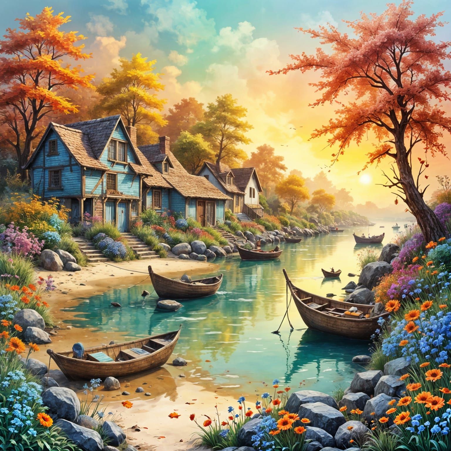 Painting style