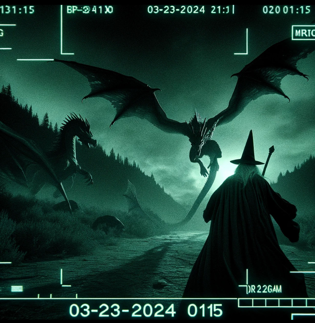 Security camera footage