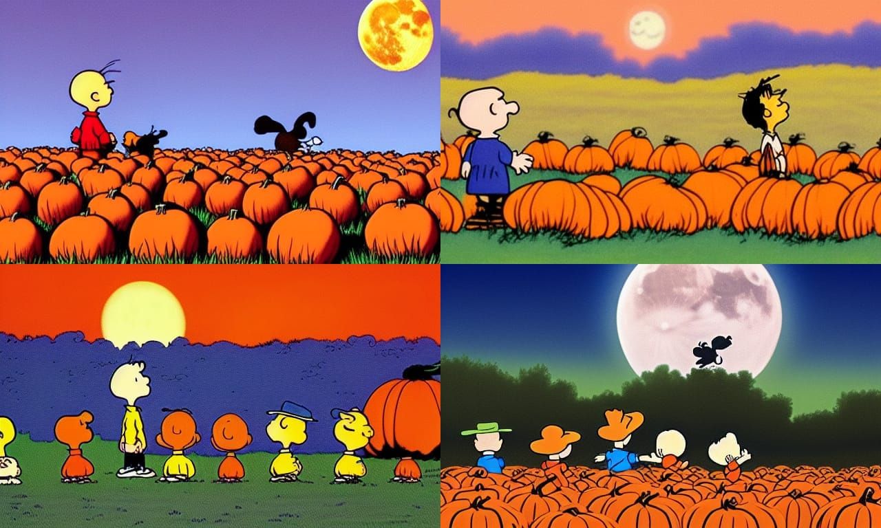 It's the great pumpkin charlie brown!  Charlie brown and Lin...