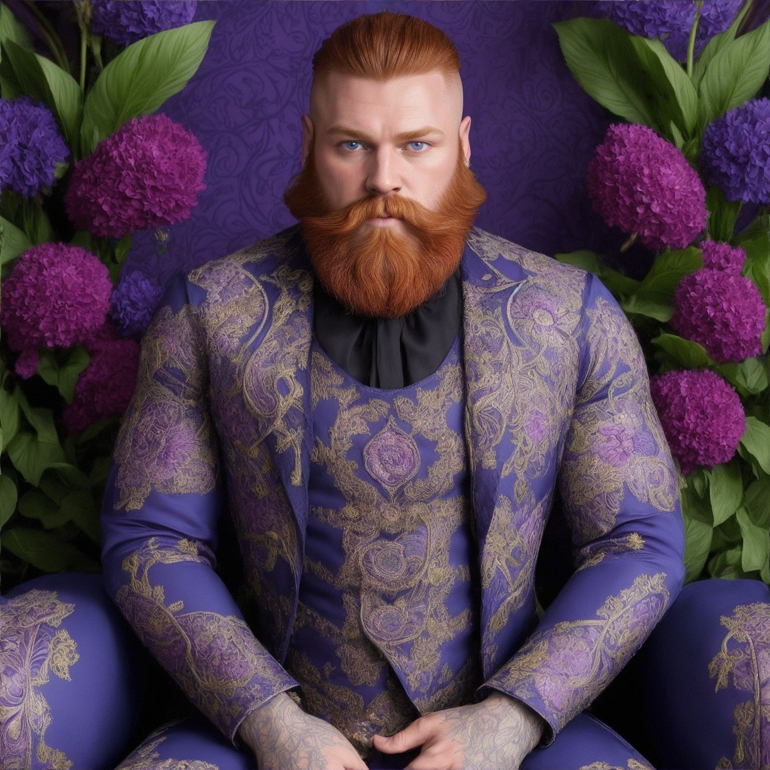 Handsome ginger man - AI Generated Artwork - NightCafe Creator