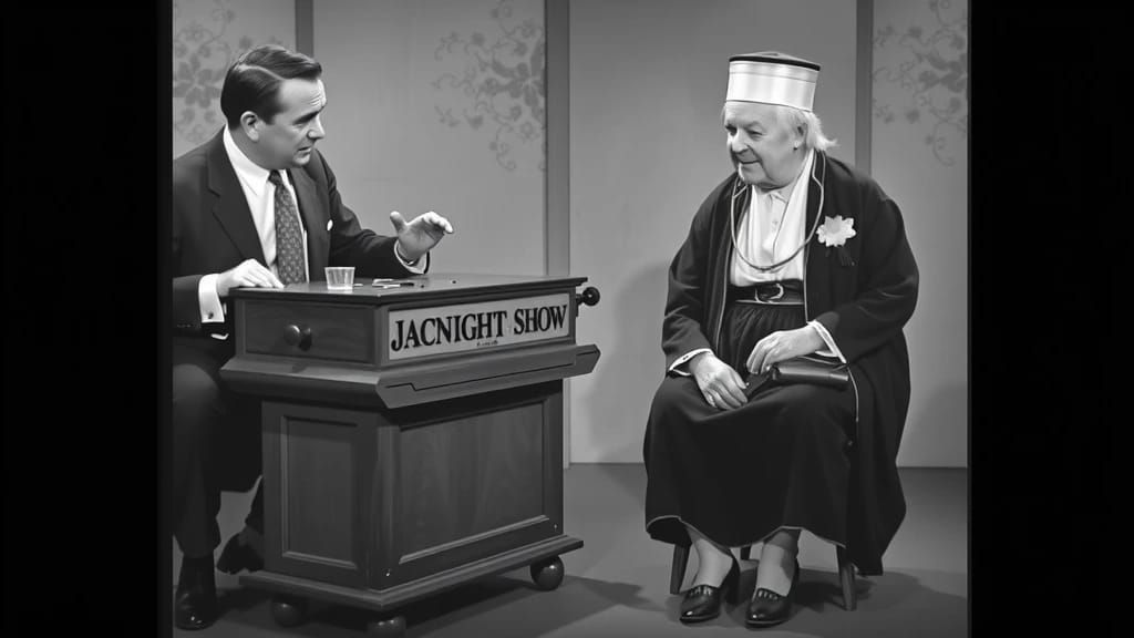 Jack Paar interviews infamous hag and Guinness World Record Miser Hetty Green.