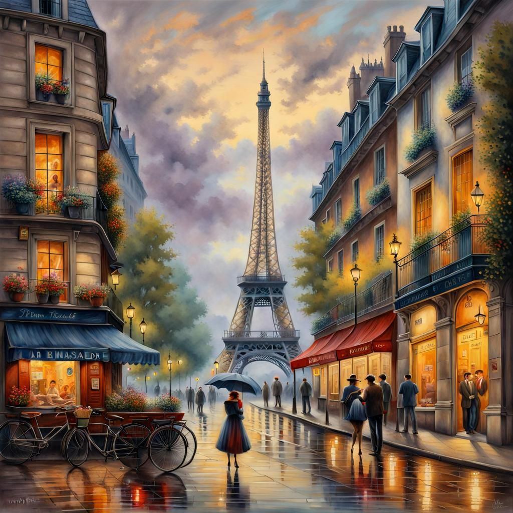 Paris, city of light