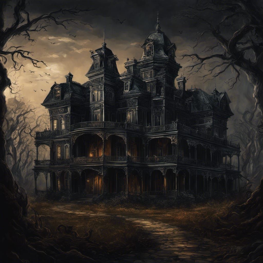 Abandoned Gothic Mansion