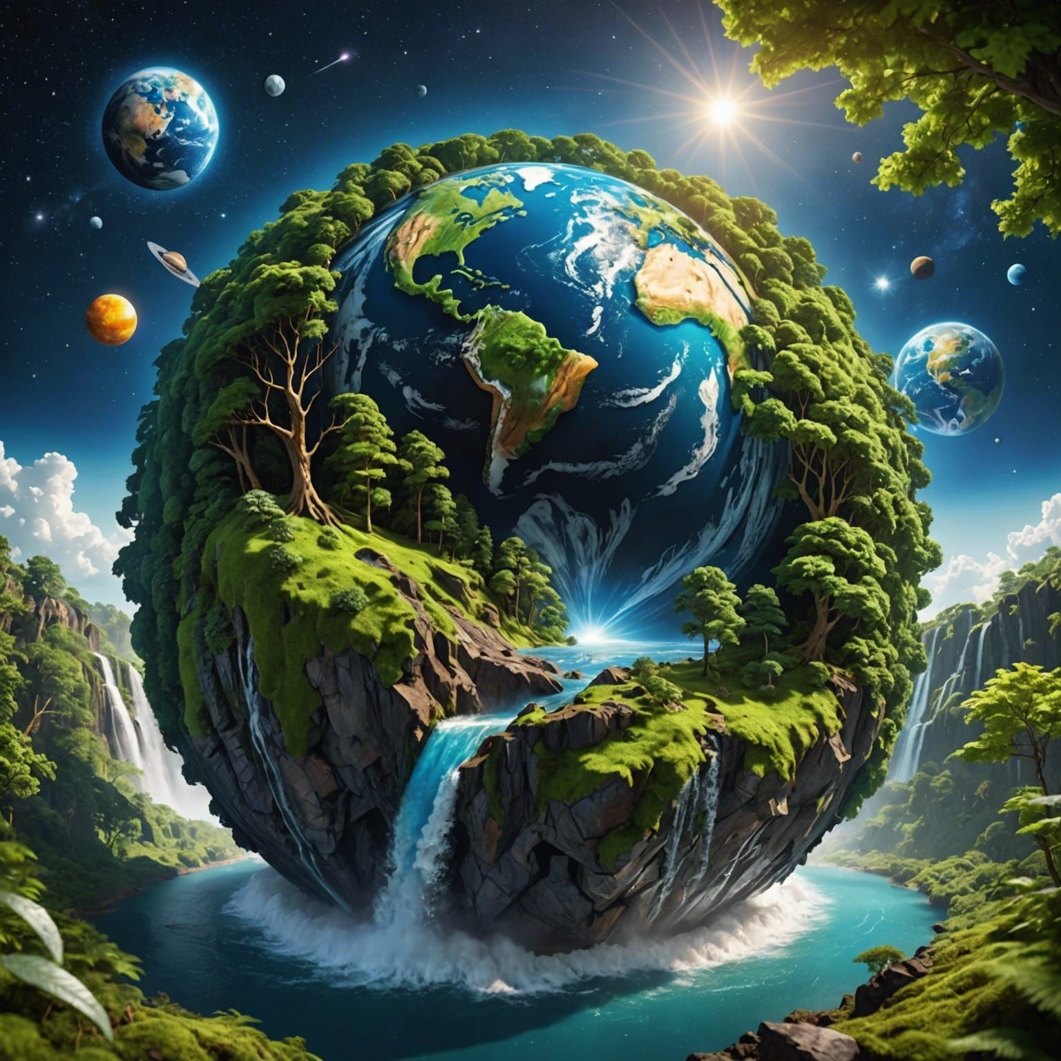 Earth Reimagined  by @Pavel