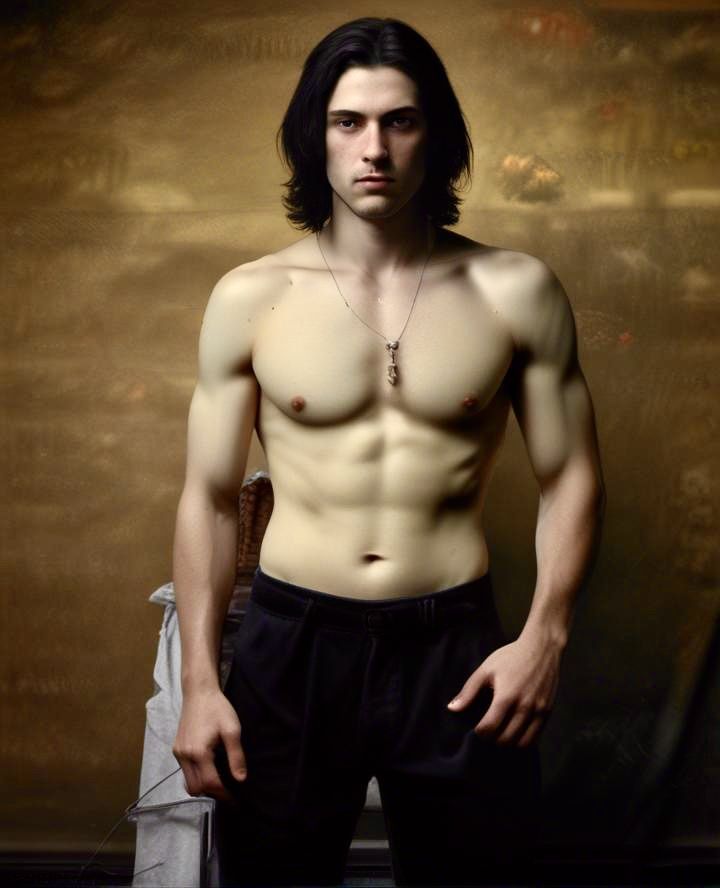 Portrait of a young man