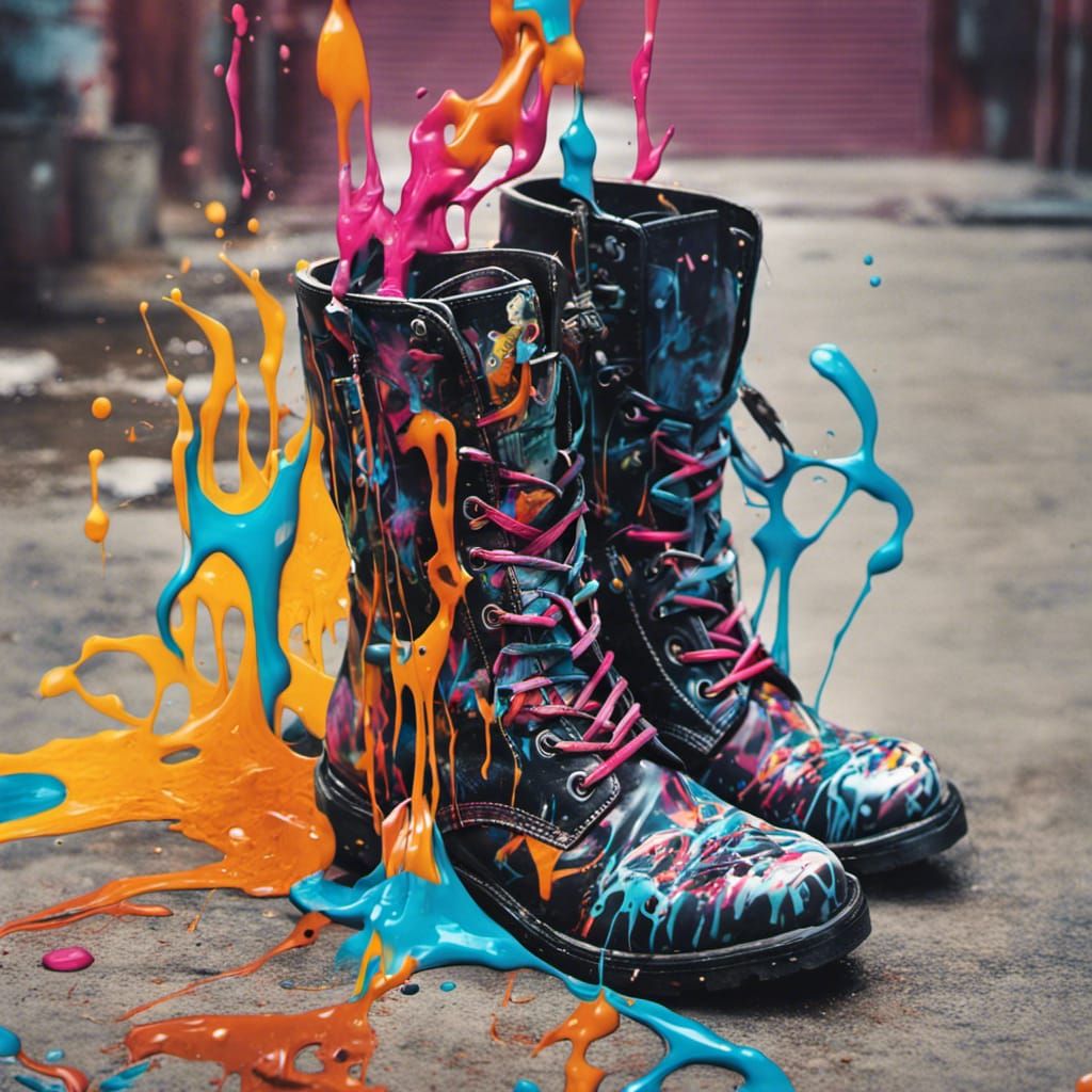 One of these days these boots are gonna walk all over you